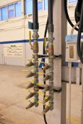 Lot - Fittings on (10) Posts (Located at Columns G-01 Thru G-20)