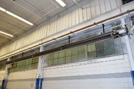 2014 Re-Verber-Ray Model DX3-40-150N 40' Long 150,000-BTU Natural Gas-Fired Radiant Tube Heater