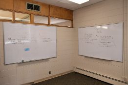 Lot - (12) Dry Erase Boards (Located in Front Office Area)