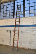 32' Fiberglass Extension Ladder (Located at Column H-20)