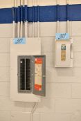 Square D Cat No. QOC442L Series G2 42-Slot Circuit Panel with I-T-E 60-Amp Safety Switch
