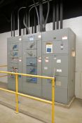 Square D Cat No. 41-62405-1 1,200-Amp Power-Style Switchboard with (7) 400-Amp, (2) 200-Amp, Etc.