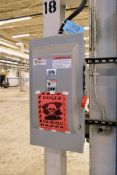 Lot - (1) Siemens 200-Amp Safety Switch and (2) 30-Amp Safety Switches (Located at Column G-18)