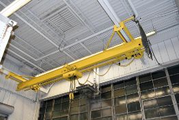 CM Meteor 3-Ton Capacity Single Girder Underhung Overhead Bridge Crane