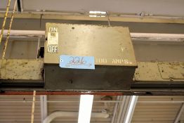 Lot - (2) 100-Amp, (1) 60-Amp and (3) 30-Amp Bus Plugs (Located at Column H-17)