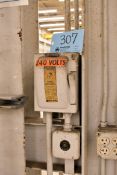 Lot - (11) Safety Switches (Located at Columns H-11 Thru H-13)