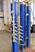 Lot - Fittings on (10) Posts (Located at Columns E-01 Thru E-20)
