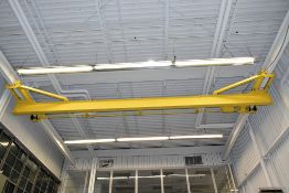 Single Girder Overhead Bridge Crane with Approx. 25' Span (No Hoist)