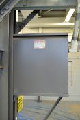 General Electric Cat No. 9T23Y3103 45-KVA Dry Type Transformer (580-lbs.) (Located at Column B-13)
