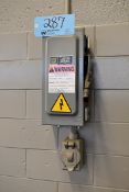 Lot - (2) Square D 30-Amp Heavy Duty Safety Switches (Located at Columns B-10 and B-12)