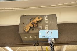 Lot - (2) 100-Amp and (2) 60-Amp Bus Plugs (Located at Columns E-16 Thru E-18)