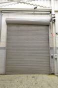 Mahon 12' Wide x 14' High Automatic Steel Roll-Up Commercial Overhead Door with (2) Controls