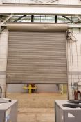 12' Wide x 16' High Automatic Steel Roll-Up Commercial Overhead Door with (2) Controls