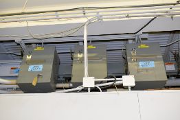Lot - (3) Square D I-Line Cat No. PQ-3620 200-Amp Bus Plugs (Located at Column A-08 CMM Room)