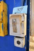 Lot - (2) 60-Amp and (4) 30-Amp Post-Mounted Safety Switches (Located at Columns J-17 Thru J-19)