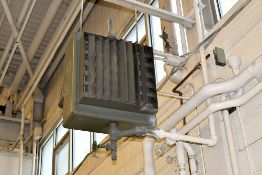 Lot - (3) Young Hanging Hydronic Heaters