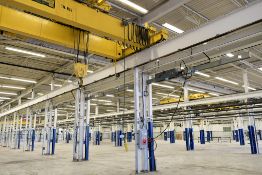 Park Metal Product Co. Approx. 115' Long 400-Amp 600V 3-Wire 3-Phase Copper Bus Duct