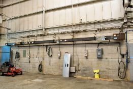 I-T-E Bulldog Cat No. BDP-306 Approx. 34' Long 600-Amp 600V 3-Wire 3-Phase Copper Bus Duct