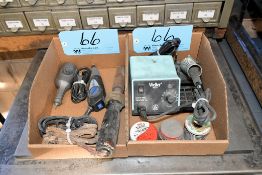 Lot - Weller Model WES51 Solder Station, Dremel Model 290-01 Electric Engraver, Etc.