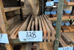 Lot - Press Brake Punches on (1) Shelf