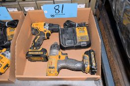 Lot - (1) DeWalt Model DCD701 Type 1 3/8
