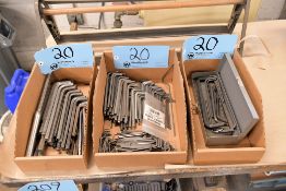 Lot - Allen Wrenches in (3) Boxes