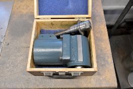 Gem Power Right Angle Milling Attachment with R8 Slitting Saw Arbor and Case