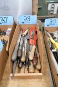Lot - Files, Tube Flaring Tool and Tubing Cutter in (2) Boxes