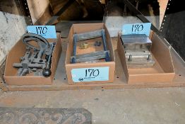 Lot - Vise Jaws, Vise Jaw Parallels and Vise Jaw Stops in (3) Boxes