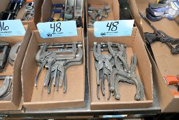Lot - De-Sta-Co Squeeze Action Plier Clamps in (2) Boxes
