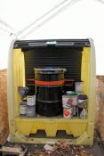 2-Drum Capacity Enclosed Spill Containment Pallet (Contents Not Included)