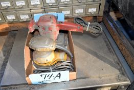 DeWalt Model DWE6421 3 Amp, 12,000 RPM Electric Orbital Sander with Milwaukee Cat No. 6012 5 Amp
