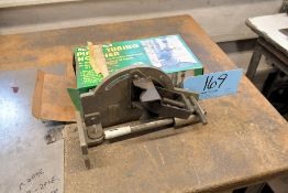 Central Machinery Pipe & Tubing Notcher Drill Press Attachment with Case Box