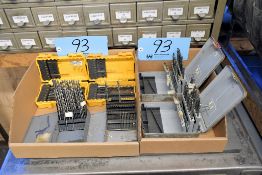 Lot - (6) Drill Indexes with Drills in (2) Boxes
