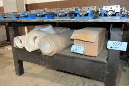 Lot - (3) Rolls of Plastic Sheeting and (1) Filter Roll in (1) Case Box