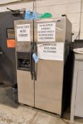 Lot - (1) Kenmore Stainless Steel Side By Side Refrigerator/Freezer, Etc.