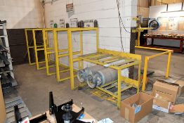 Lot - (2) Tank Storage Racks