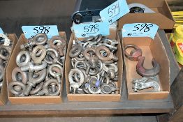 Lot - Eye Bolts and Hooks in (3) Boxes