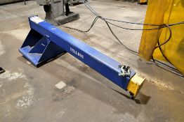 Vestil Model LM-1T-8K 8,000-lb. Capacity Telescoping Forklift Boom Attachment