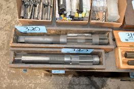 Lot - (2) Large Adjustable Reamers with Cases