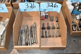 Lot - Counterbores and Slot Cutters in (2) Boxes
