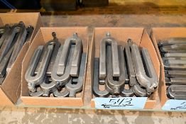 Lot - Large Hold Down Clamps in (4) Boxes