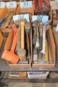 Lot - Dead Blow, Ball Peen and Claw Hammers in (2) Boxes
