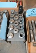 14-Piece R8 Collet Set with Stand