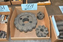 Lot - (3) Indexable Milling Cutters in (1) Box