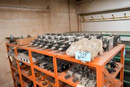 Lot - Pneumatic Clamping Cylinders on Top Shelf