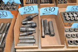 Lot - Kwik Switch End Mill Holders and Collet Chucks in (2) Boxes