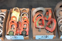 Lot - Swivel Hoist Rings and Eye Bolts in (2) Boxes