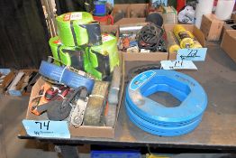 Lot - Ratchet Straps in (1) Box with Ideal # 31-056 100' x 1/8