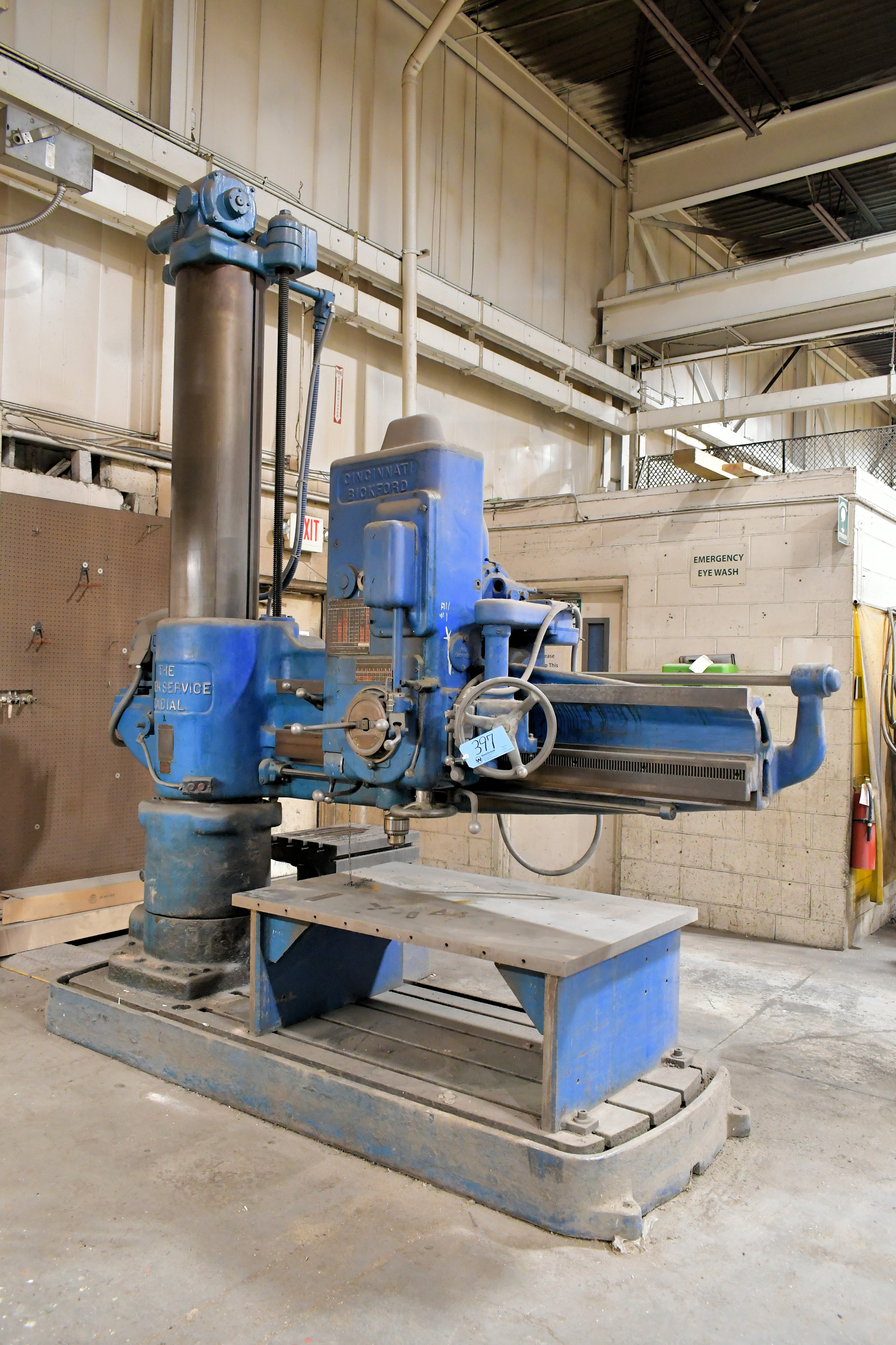 Cincinnati Bickford Super Service Series 4E Model T-1E 4' Arm x 13" Column Radial Drill